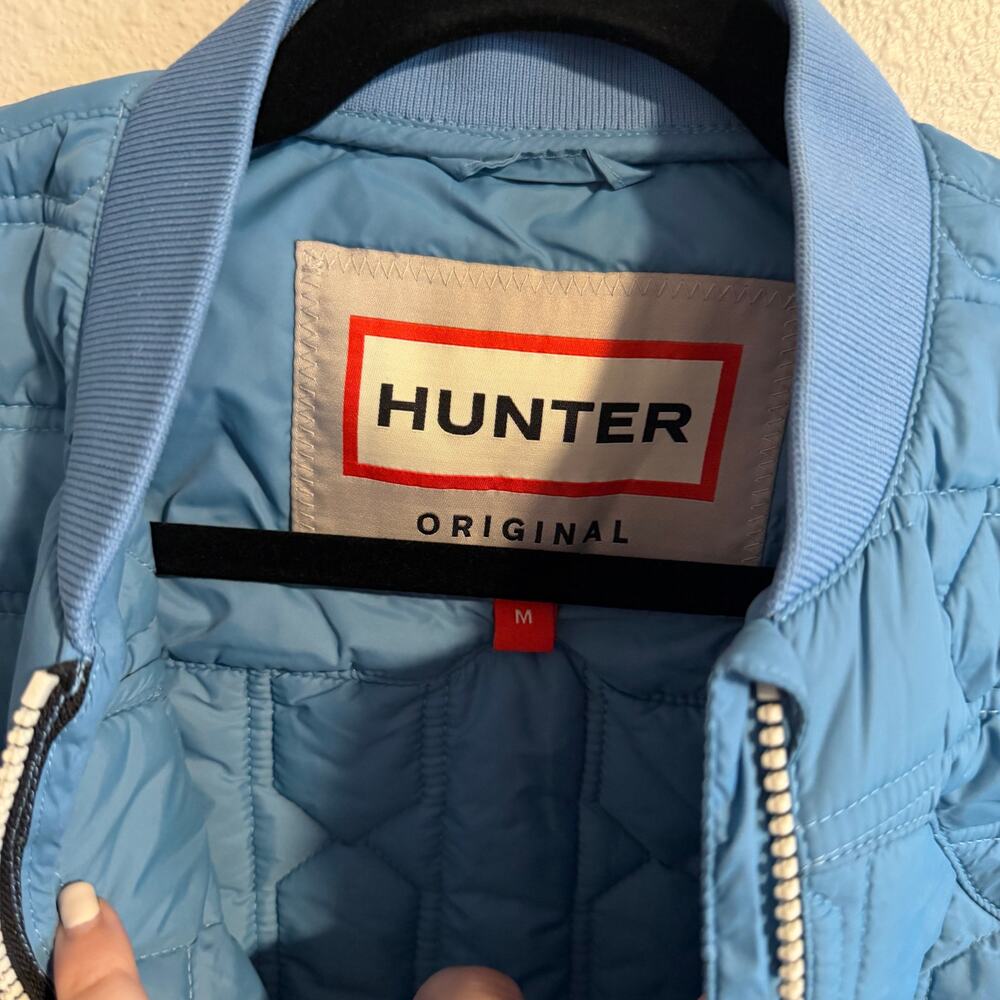 Hunter  Original Midlayer Gilet Vest Light Blue Size M - Picture 3 of 5